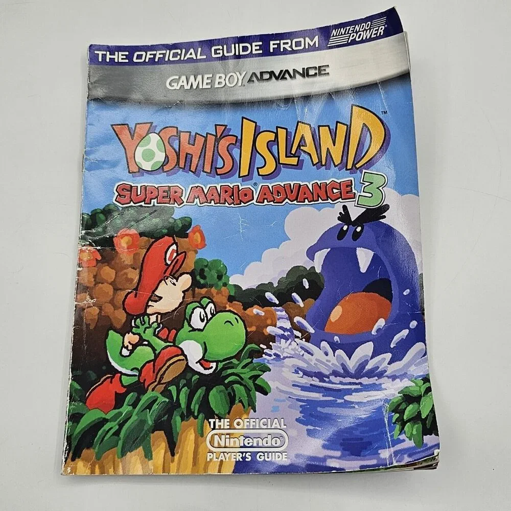Yoshi’s Island Super Mario Advance 3 Official Player’s Guide Nintendo Power GBA